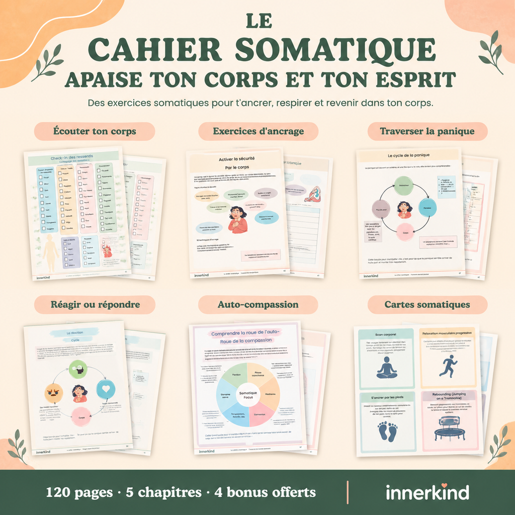 Le cahier somatique : apaise ton corps et ton esprit