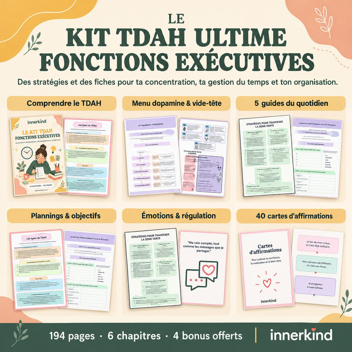 Le kit TDAH ultime : fonctions exécutives Image
