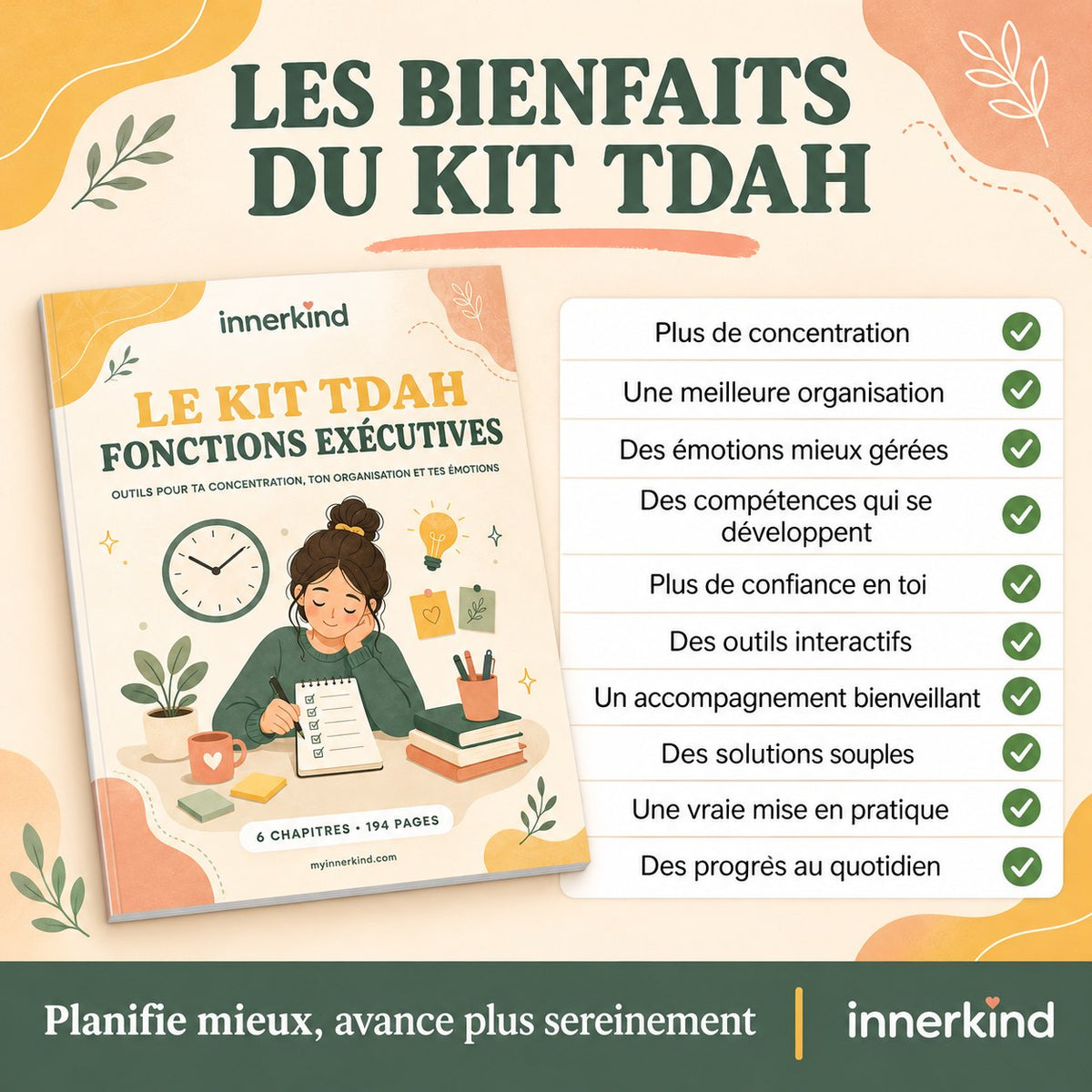 Les bienfaits du kit TDAH