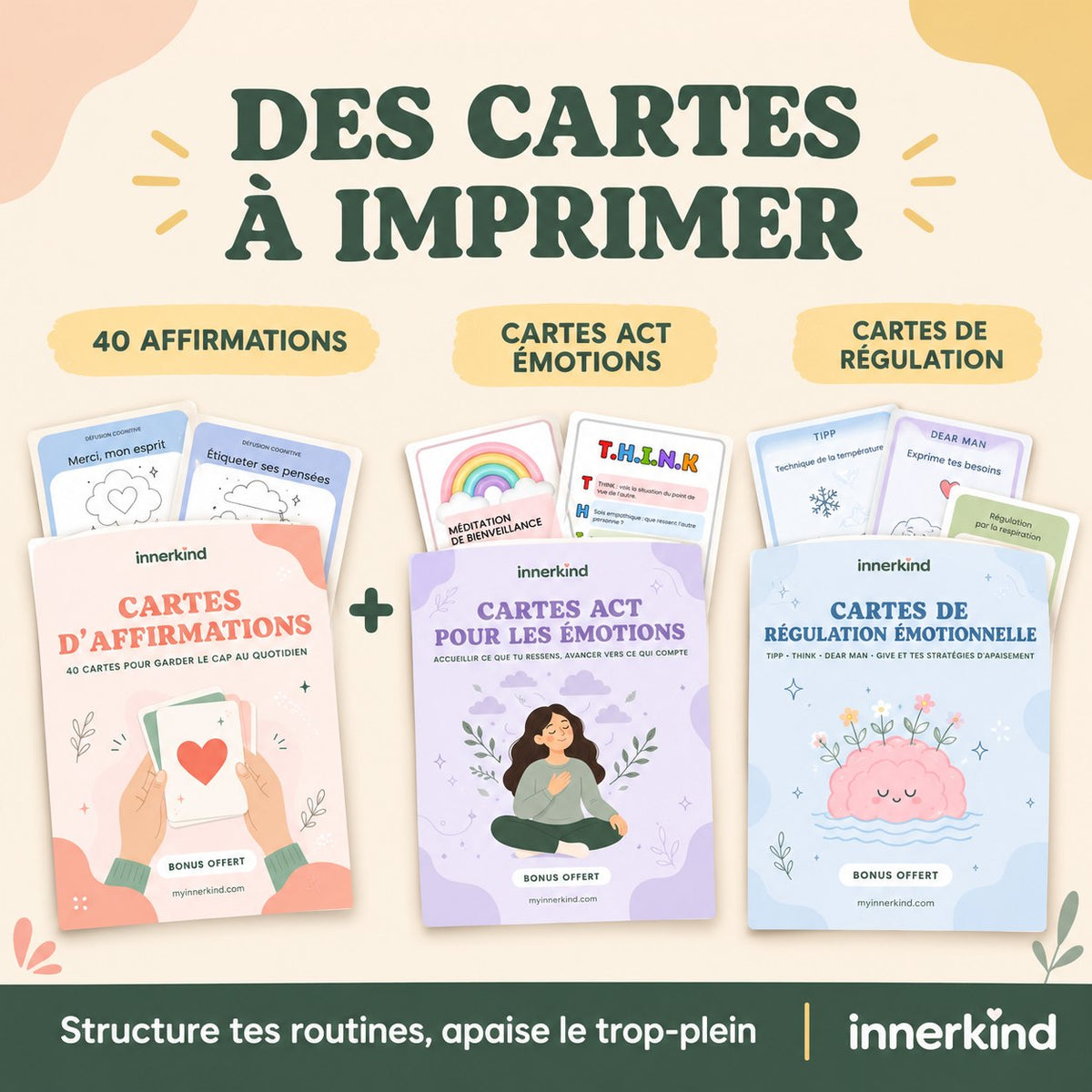 Des cartes à imprimer