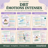 Le cahier DBT : 168 pages, 6 chapitres, 4 bonus offerts