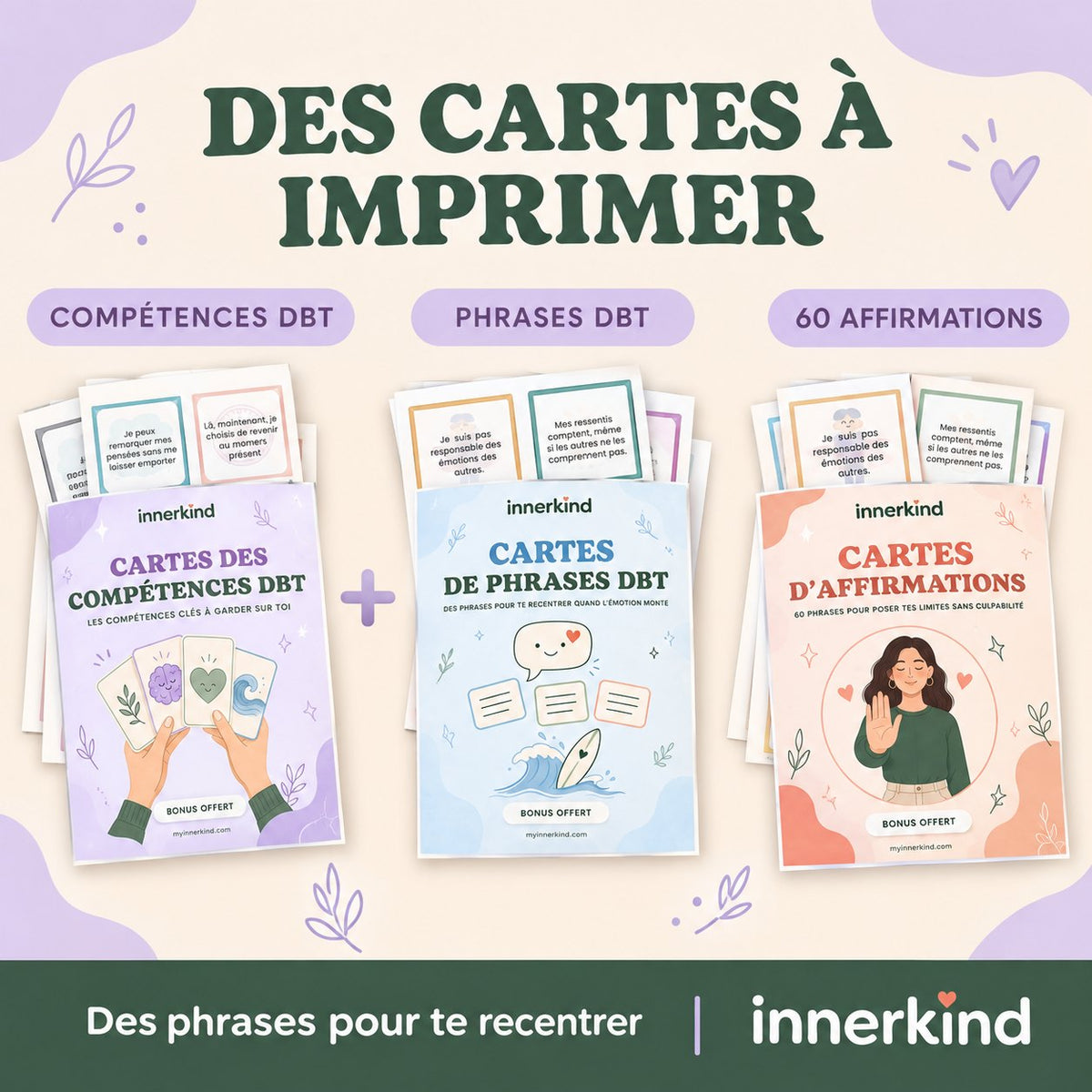 Des cartes à imprimer