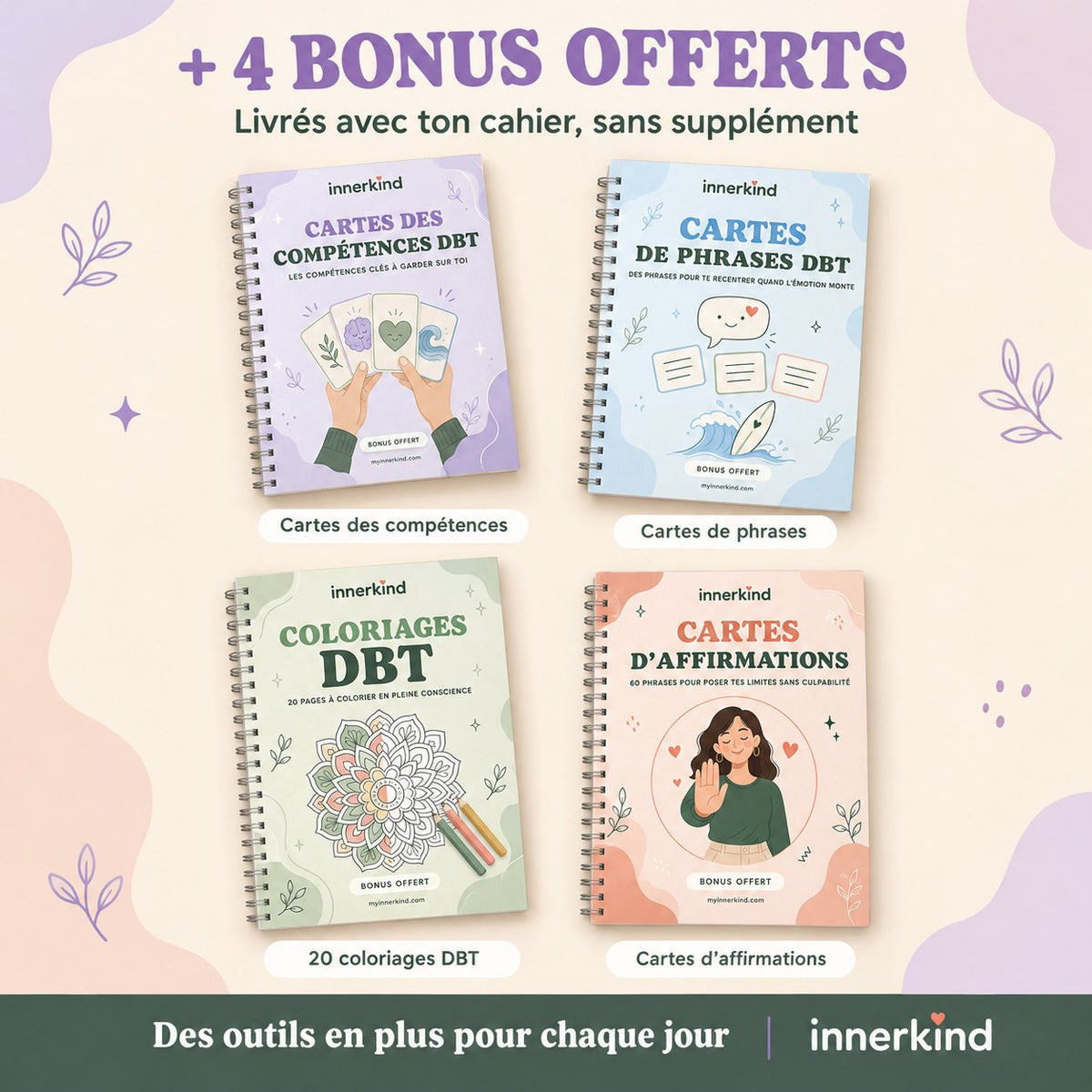 4 bonus offerts