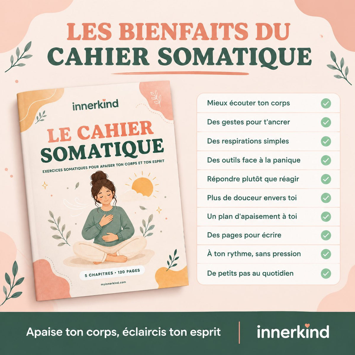Les bienfaits du cahier somatique